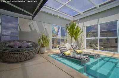 Cobertura duplex com 3 suítes 6 vagas a venda no panamby