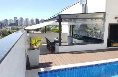 Cobertura duplex com 3 dormitórios 3 vagas a venda no brooklin