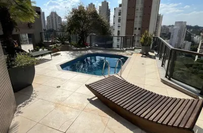 Cobertura com 3 dormitórios 4 vagas a venda no panamby