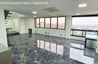 Cobertura com 3 dormitórios 3 vagas a venda em perdizes
