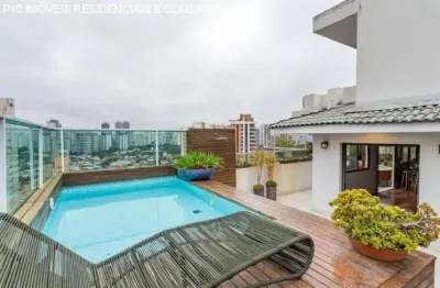 Cobertura com 4 dormitórios 2 vagas a venda na chácara santo antonio