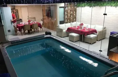 Cobertura com 3 dormitórios 2 vagas a venda no taboão da serra