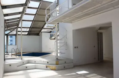 Cobertura tríplex com 6 dormitórios 6 vagas a venda na santa cecília