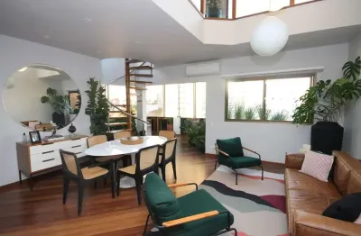 Cobertura duplex com 3 dormitórios 3 vagas a venda na vila clementino