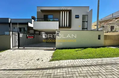 Sobrado alto padrão 136m²- 03 dormitórios- cidade jardim- são josé dos pinhais -pr
