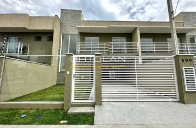 Sobrado novo 148m² - 03 dormitórios – cidade jardim - são josé dos pinhais