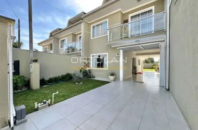 Sobrado triplex 201,51 m2 - 03 dormitórios - bom jesus - são josé dos pinhais - pr