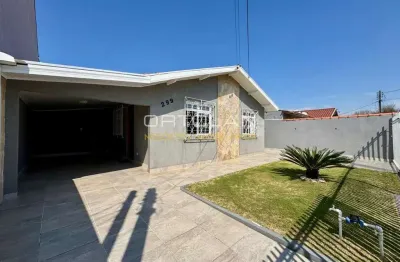 Casa térrea 125m² - 04 dormitórios - afonso pena - são josé dos pinhais- pr
