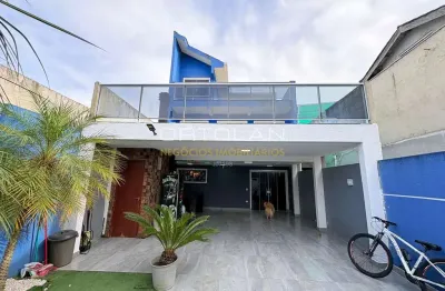 Sobrado com ático 175m² - 03 dormitórios - ipê- são josé dos pinhais- pr