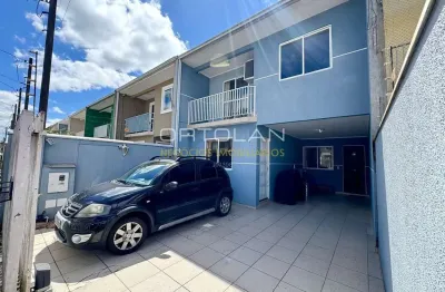 Sobrado 126m² - 03 dormitórios - ouro fino - são josé dos pinhais- pr