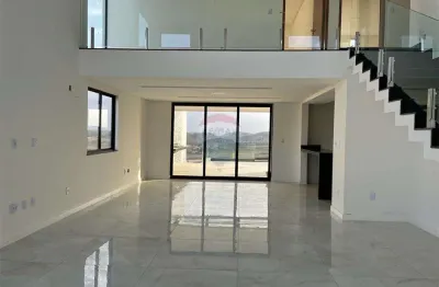 Casa de alto padrão alphaville juiz de fora. com 4 quartos, 4 suítes, 2 vagas, área de lazer.