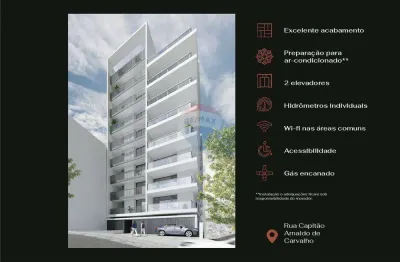 Apartamento com 2 quartos , suíte de frente com vaga de garagem numerada, playground e  brinquedoteca, piscina, salão de festas espaço gourmet