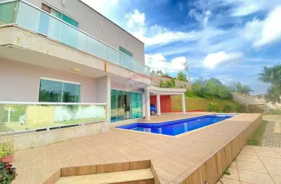 Casa 5 quartos,  suíte , piscina, área verde e gramado, no condomínio recanto do sol - barreira do triunfo , juiz de fora/mg