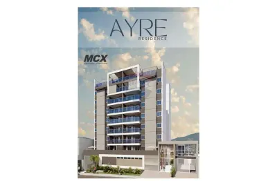 Apartamento ayre residence,2 quartos sendo 1 com suíte,banheiro social,varanda gourmet.