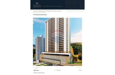 Apartamento maison royale,com 2 quartos,sendo 1 suíte.