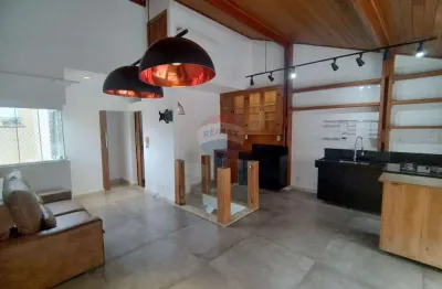 Cobertura 3 quartos, com área gourmet mobiliada, no bairro santa helena