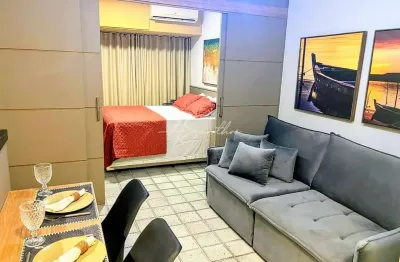 Apartamento com 1 quarto para alugar na avenida oceânica, 1549, barra, salvador, 35 m2 por r$ 2.605