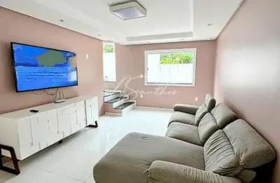 Casa em condomínio fechado com 3 quartos à venda na rua marta maria de jesus, 279, buraquinho, lauro de freitas, 169 m2 por r$ 815.000