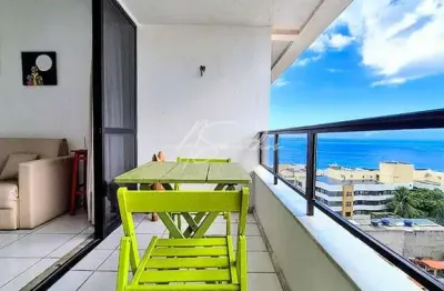 Apartamento com 1 quarto à venda na avenida cardeal da silva, 2191, rio vermelho, salvador, 46 m2 por r$ 385.000