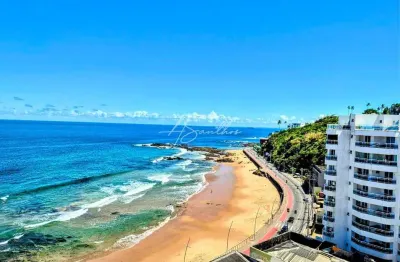Apartamento com 3 quartos à venda na avenida oceânica, 3529, ondina, salvador, 145 m2 por r$ 720.000