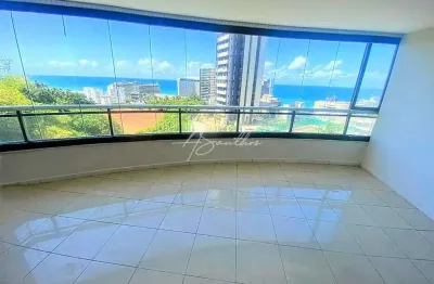 Apartamento com 4 quartos à venda na rua professor clementino fraga, 163, ondina, salvador, 195 m2 por r$ 1.990.000
