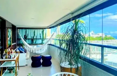 Apartamento com 3 quartos à venda na rua cândido portinari, 520, barra, salvador, 183 m2 por r$ 2.650.000