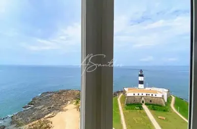 Apartamento com 2 quartos para alugar na avenida almirante marques de leão, 46, barra, salvador, 120 m2 por r$ 1.750 por dia