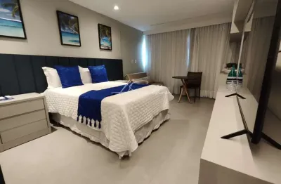 Apartamento com 1 quarto à venda na avenida octávio mangabeira, 4217, armação, salvador, 30 m2 por r$ 530.000