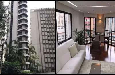 Apartamento higienópolis 130m² 3quartos 1suite 2banheiros 2vagas de garag. cozinha ampla e varanda