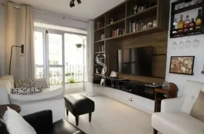 Cond. santa filomena ii, apartamento de 50m² com 1 suíte, 1 vaga no brooklin. cond. santa filomena i