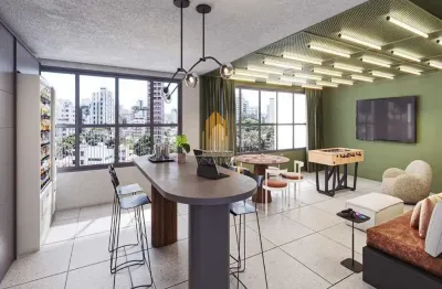 Condomínio ollie 117 em pinheiros, apartamento de 80m² com 2 suítes, terraço, 1 vaga.