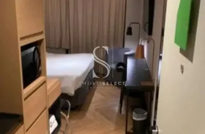 Condominio downtown republica- apartamento de 28m² com 1 dormitório, 1 banheiro, varanda e não possu