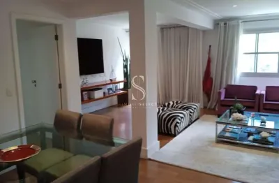 Edificio mansão andrea del sarto, brooklin- apartamento de 136m² com 2 dormitórios , 1 suite e 2 vag