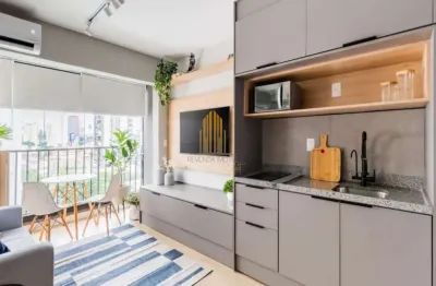 B.side faria lima, apartamento de 28m², 1 dormitório e 1 banheiro em pinheiros