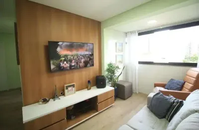 Venda apartamento com 97m2- 03 quartos- 01 suíte-armários-02 garagens- edf. pison-parnamirim