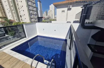 Casa para venda em santos, embaré, 3 dormitórios, 3 suítes, 5 banheiros, 2 vagas