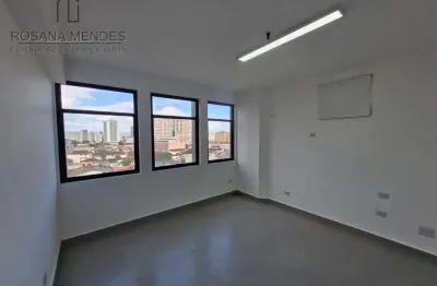 Sala comercial para locação em santos, gonzaga, 1 banheiro