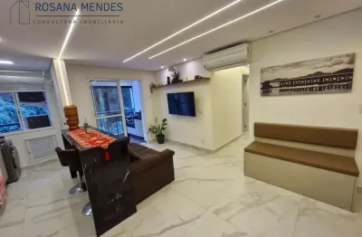 Apartamento para venda em santos, marapé, 2 dormitórios, 2 banheiros, 1 vaga