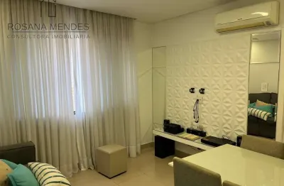 Apartamento para venda em santos, estuário, 2 dormitórios, 1 banheiro, 1 vaga