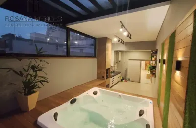 Cobertura para Venda em Santos, Campo Grande, 3 dormitórios, 1 suíte, 4 banheiros, 3 vagas