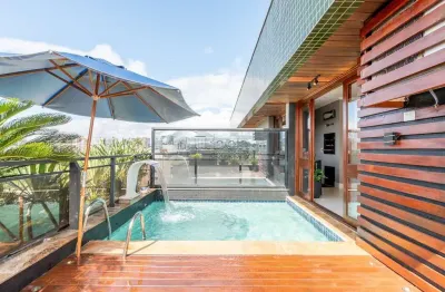 Cobertura com 3 quartos à venda na avenida doutor nilo peçanha, 2863, chácara das pedras, porto alegre por r$ 2.280.000