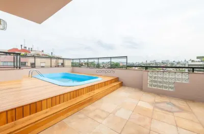 Cobertura com 3 quartos à venda na rua doutor barbosa gonçalves, 777, chácara das pedras, porto alegre por r$ 1.980.000