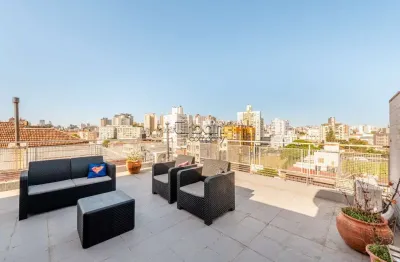 Cobertura com 3 quartos à venda na rua silva só, 201, santa cecília, porto alegre por r$ 950.000