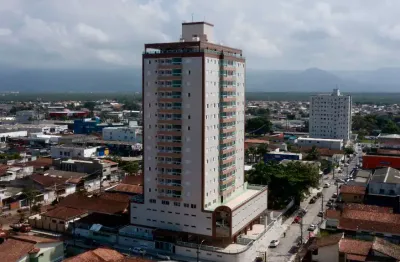 Apartamento 2 quartos sendo 1 suíte 2 vagas de garagem com lazer completo com financiamento direto com a construtora na vila guilhermina praia grande sp