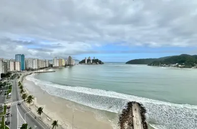 Apartamento à venda na praia do gonzaguinha em são vicente