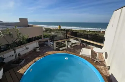 Cobertura com 4 quartos à venda no ingleses do rio vermelho, florianópolis , 216 m2 por r$ 2.600.000