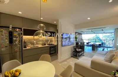 Vendo apartamento mobiliado em alphaville - edifício aruanã