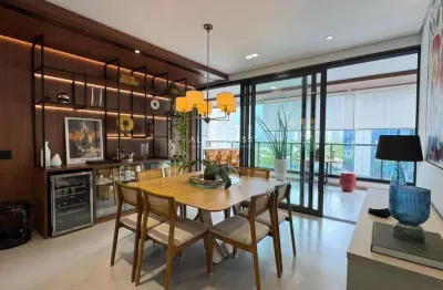 Vendo maravilhoso apartamento em alphaville - edifício canvas - totalmente mobiliado e decorado - estudo permuta em alphaville!