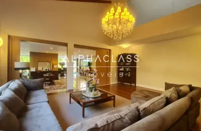 Casa mobiliada de altíssimo padrão em alphaville tamboré 2