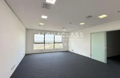 Vendo e alugo sala comercial em alphaville - edifício new worker tower